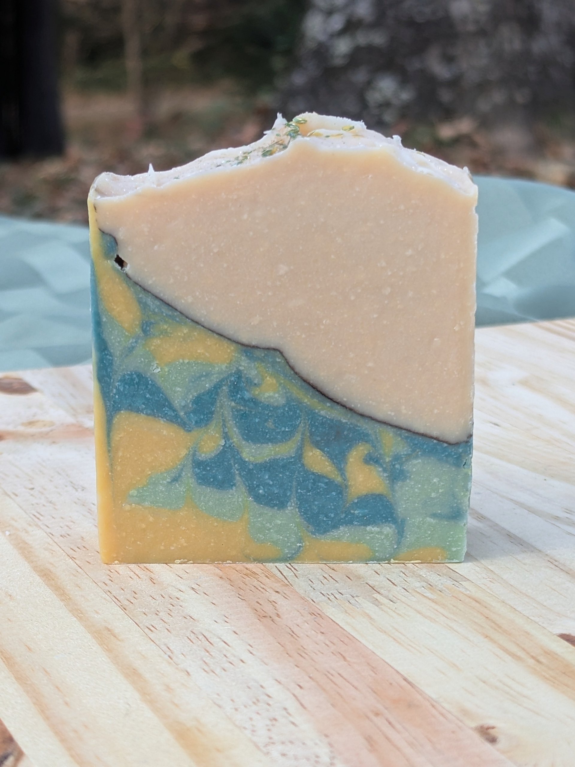 Pineapple Pine Cold Process Goat Milk Soap product image (2)