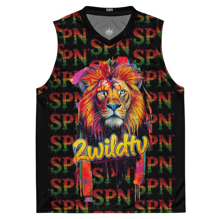 2Wild 420 Basketball Jersey product image (2)