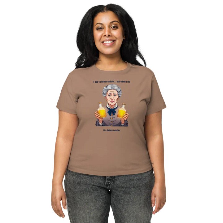 Radiating Brilliance - funny graphic t-shirt product image (1)