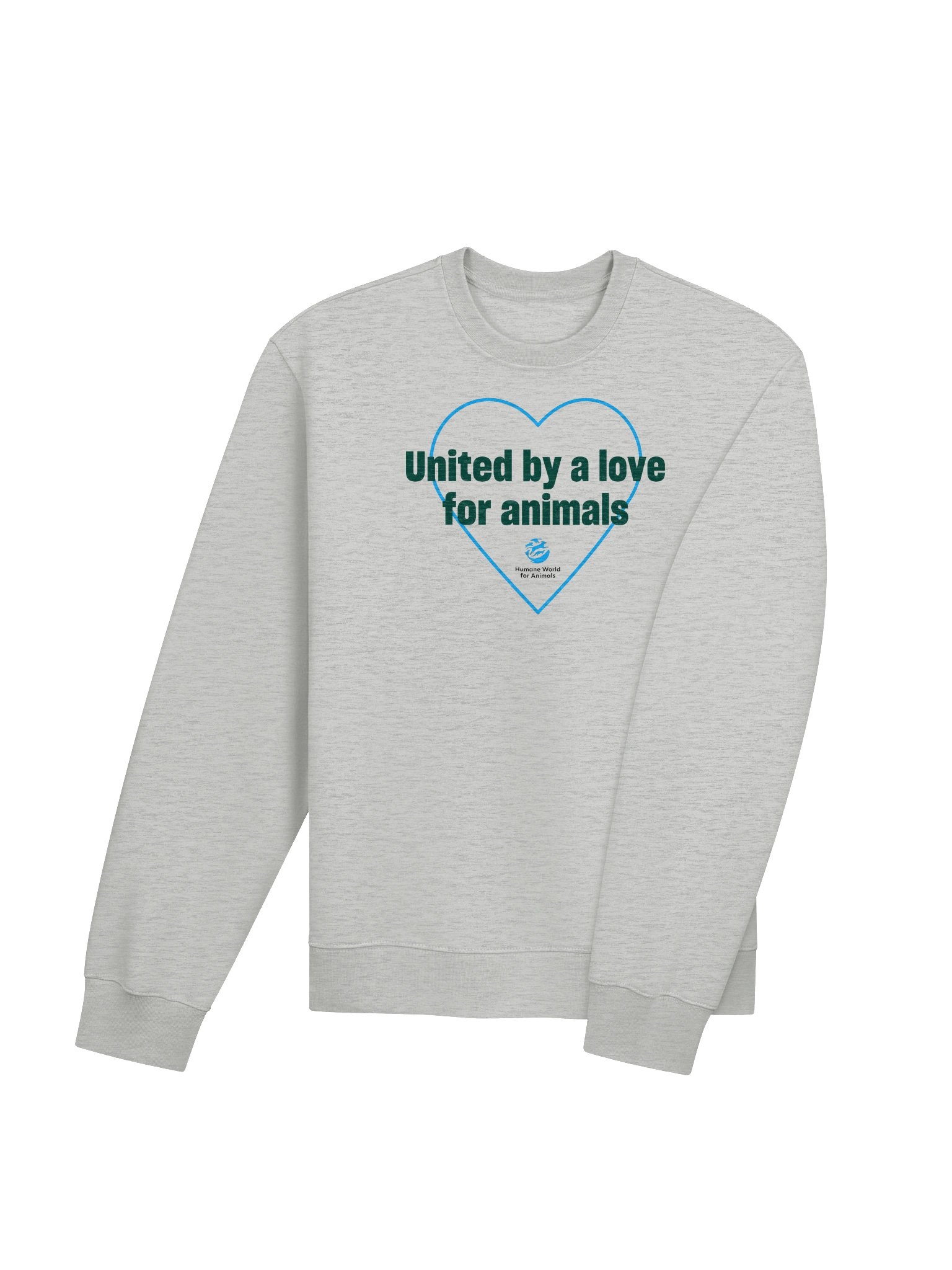 United by a love for animals - heart - Sweatshirt product image (4)
