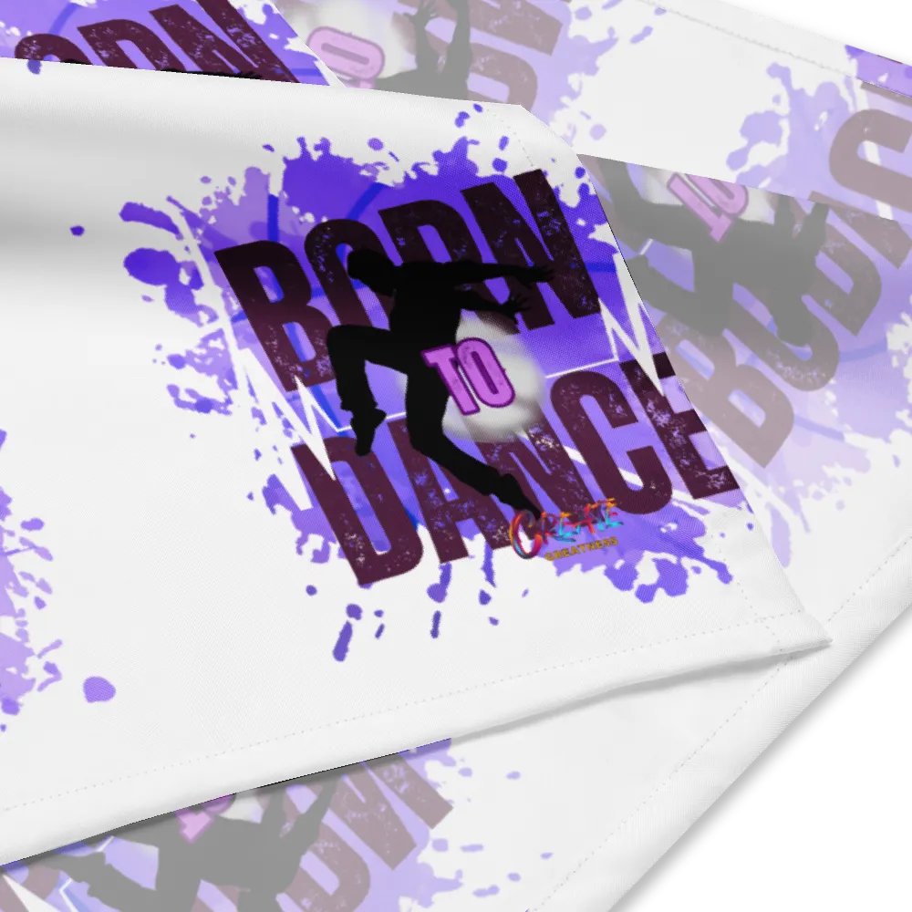 Born to Dance His Silhouette Patterned Print Bandana product image (4)