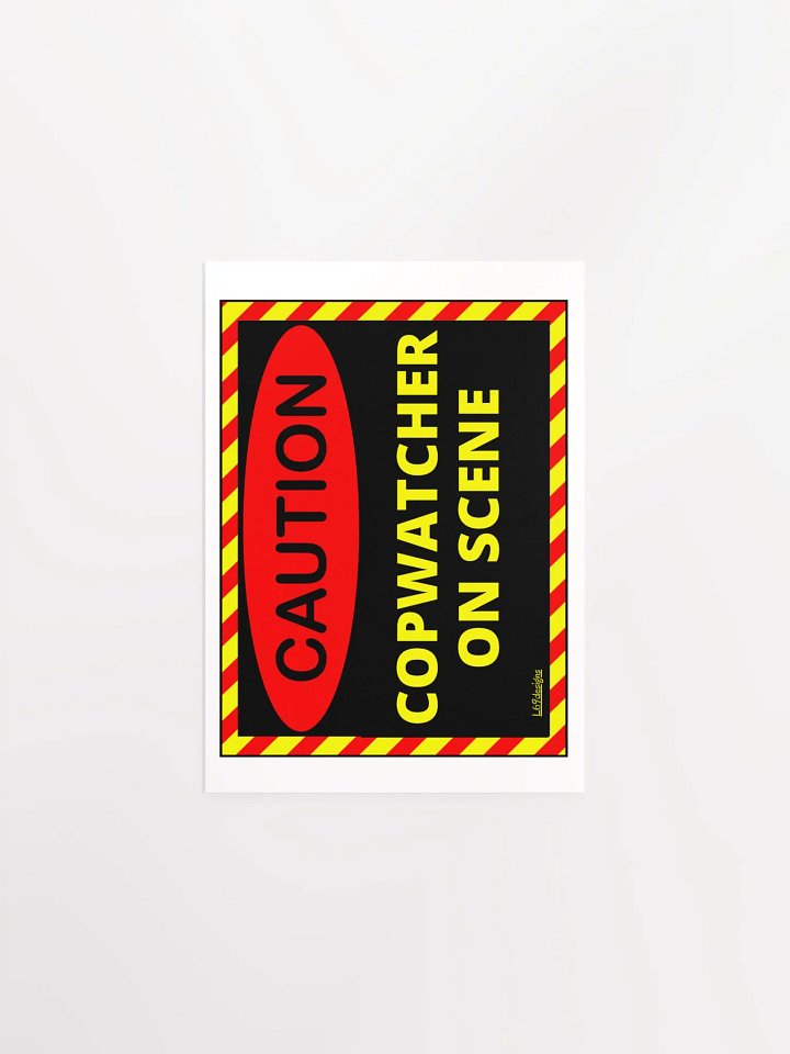 CAUTION : COPWATCHER ON SCENE product image (1)
