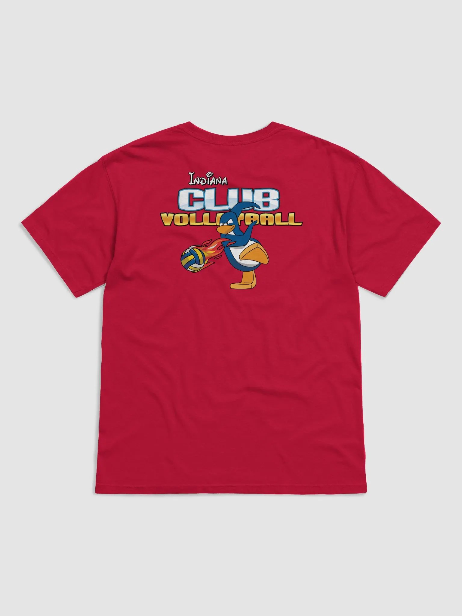 Indiana Club Volleyball Penguin Tee product image (1)