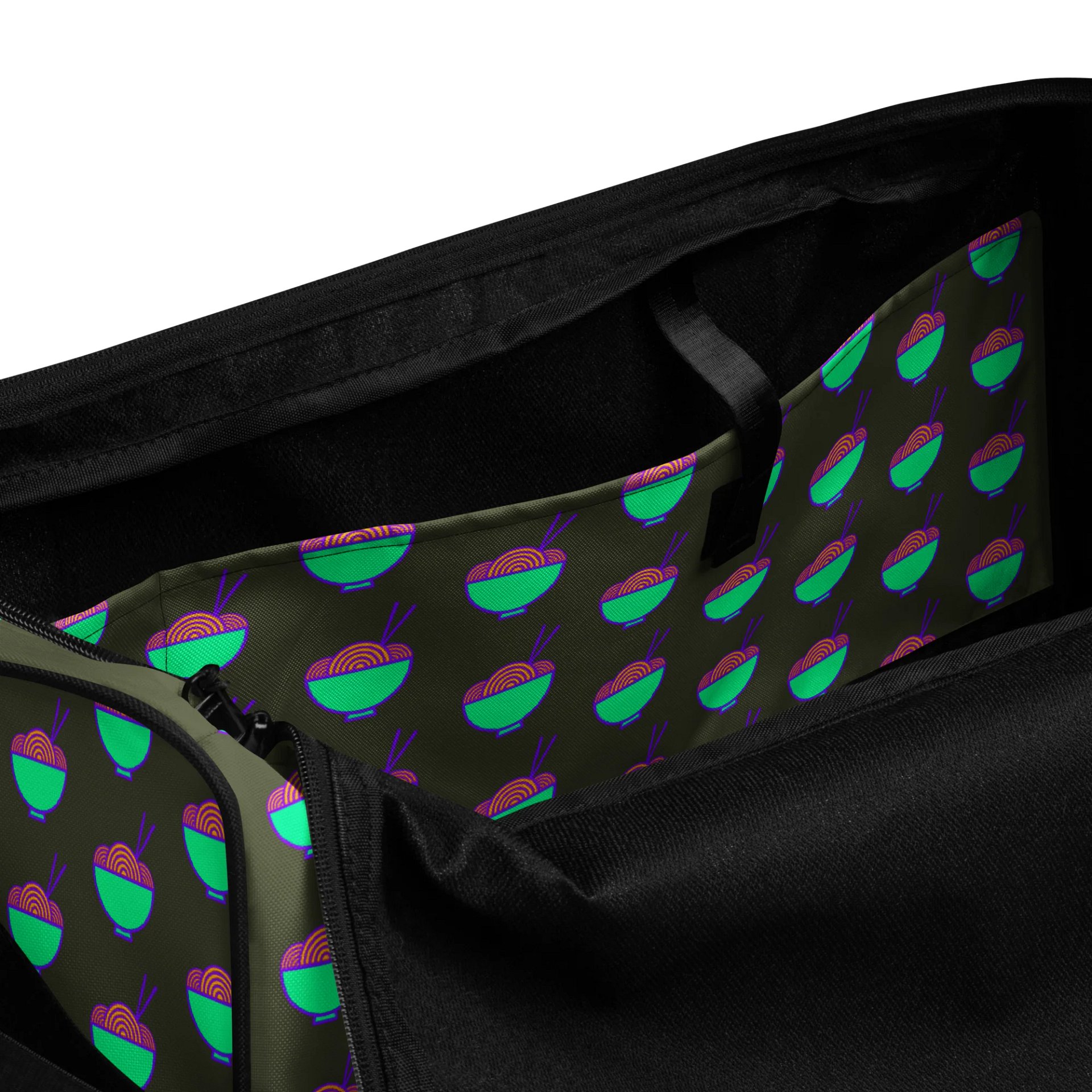 Noodle Crew Duffel Bag! (Green) product image (6)