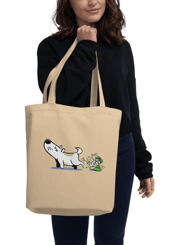Just a Pup Poop | Eco-Friendly Tote Bag product image (3)