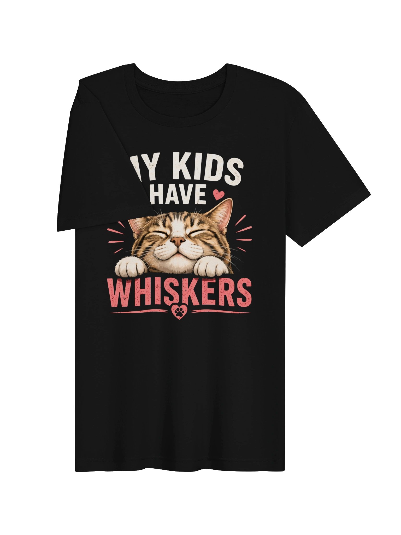My Kids Have Whiskers Cat T-Shirt product image (27)