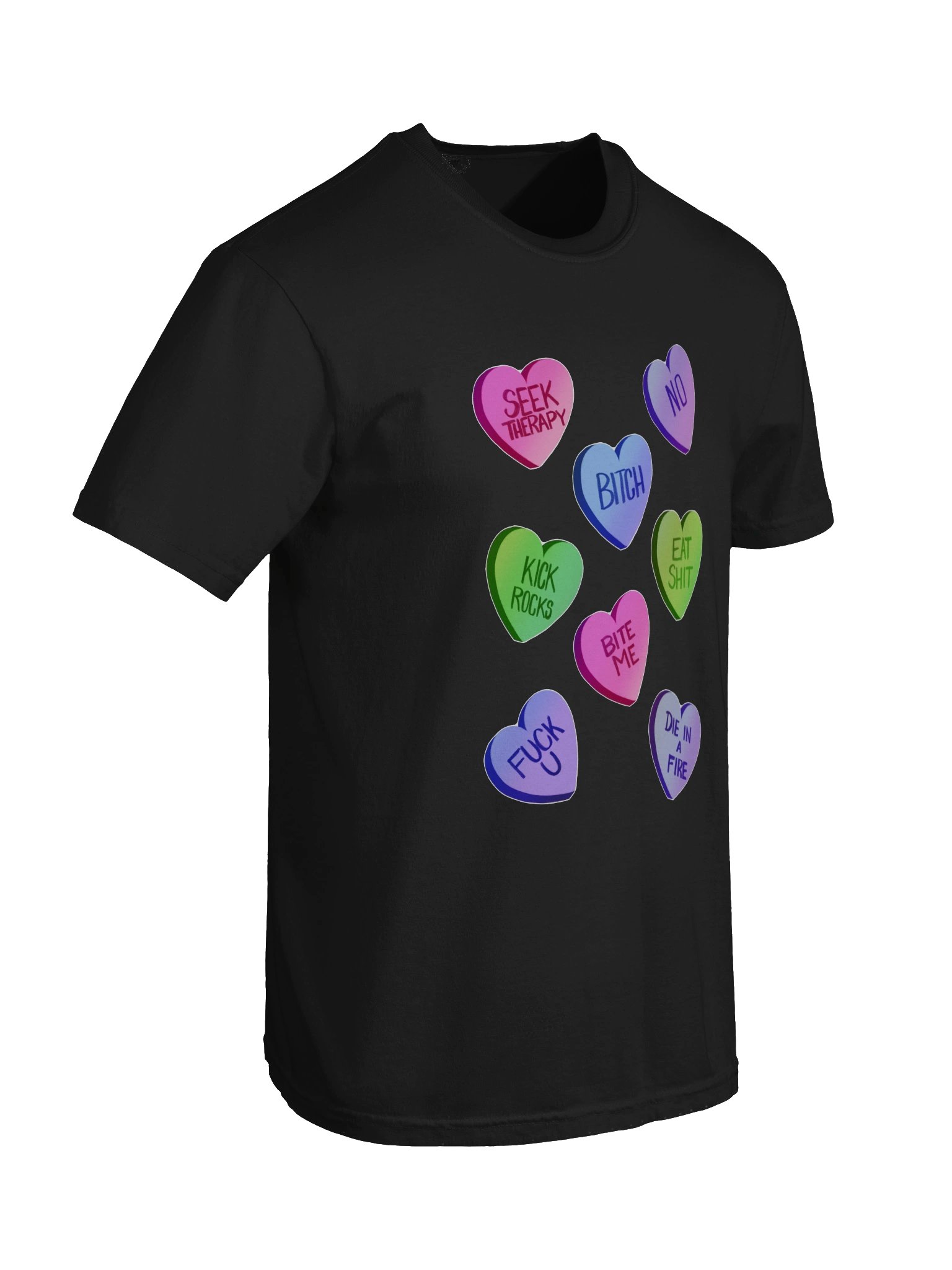 Cunt-versation Hearts || Unisex T-Shirt product image (6)