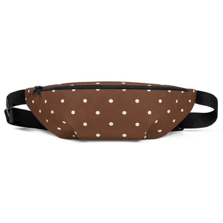 Brown with Cream Dots Fanny Pack product image (1)