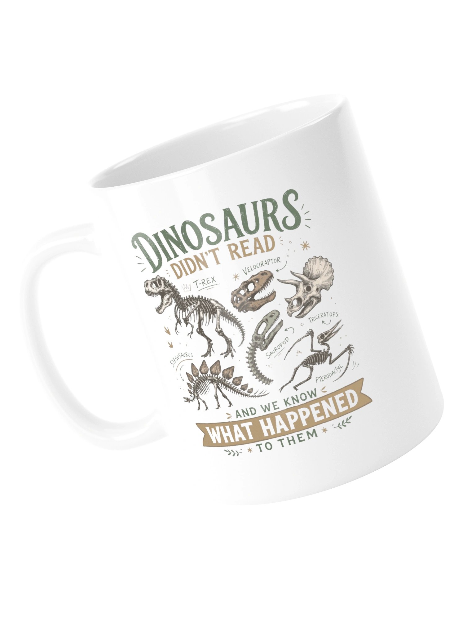 Teacher Mug Funny Dinosaurs Didn’t Read product image (14)