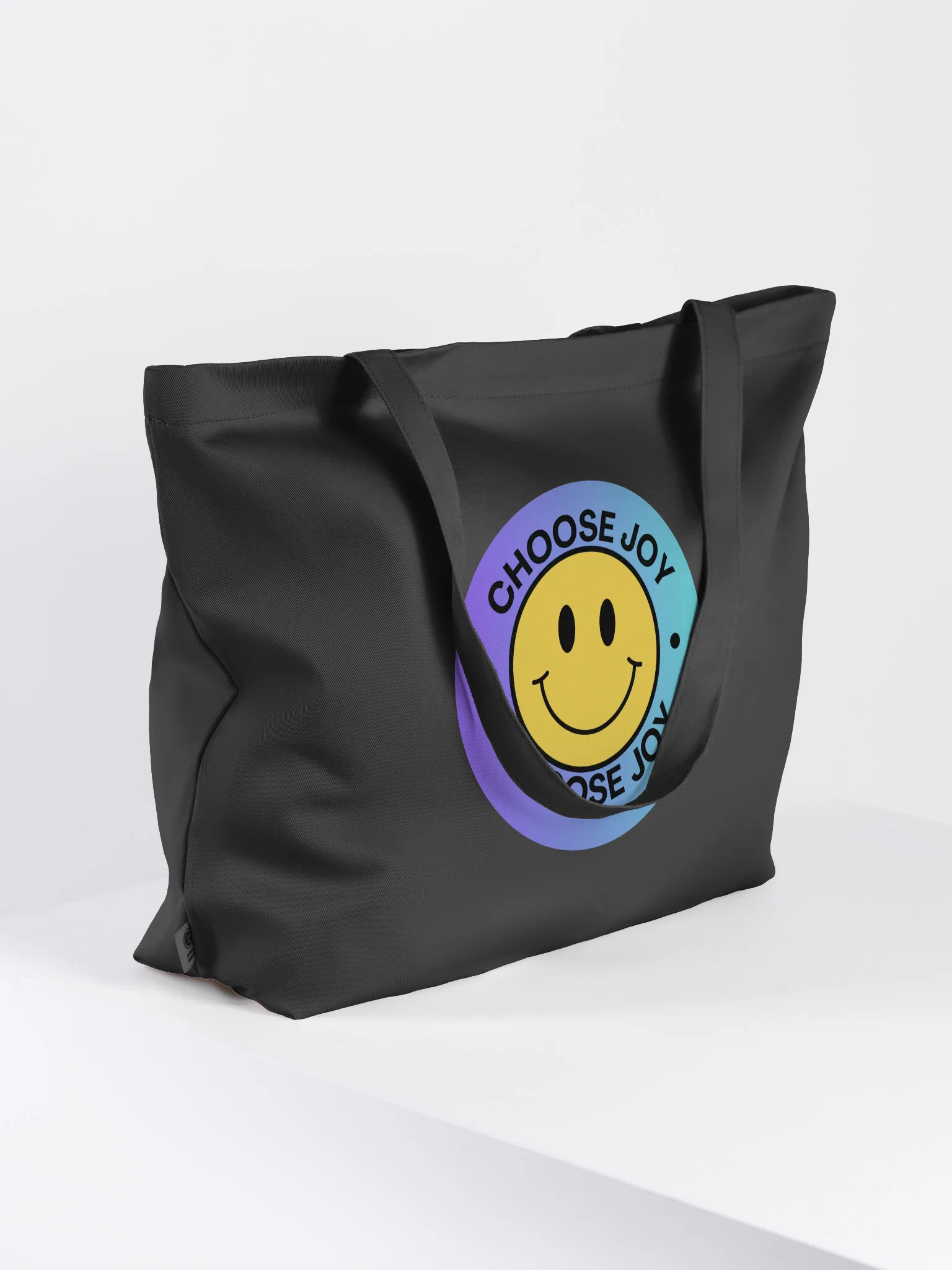 Choose Joy Smiley Tote Bag product image (3)
