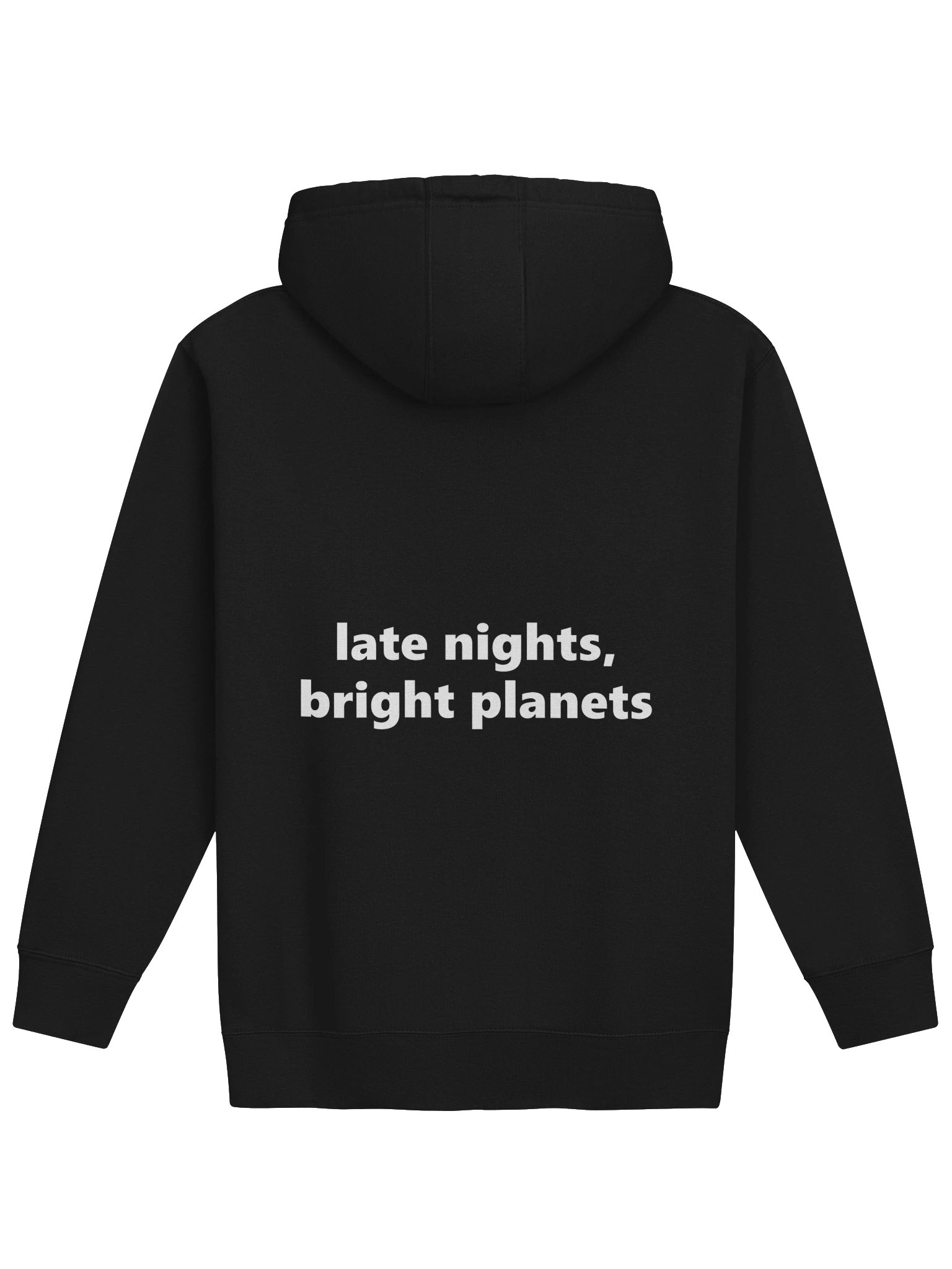 SkiesLIVE Up Late Hoodie (Bright Planets) product image (9)