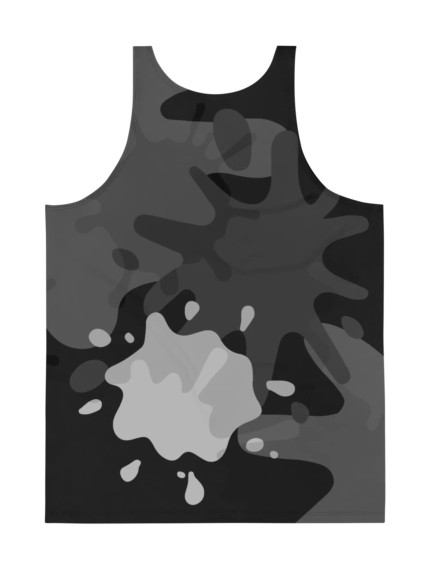 Dark Chaos Splatter Tank - White product image (2)
