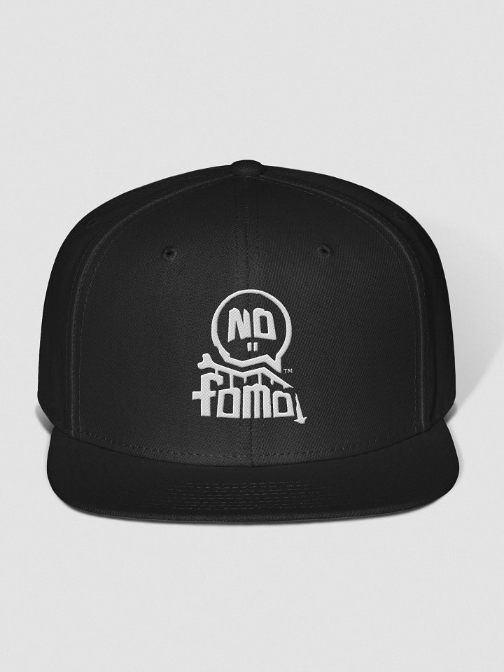 NO FOMO Flat Brim Cap product image (2)