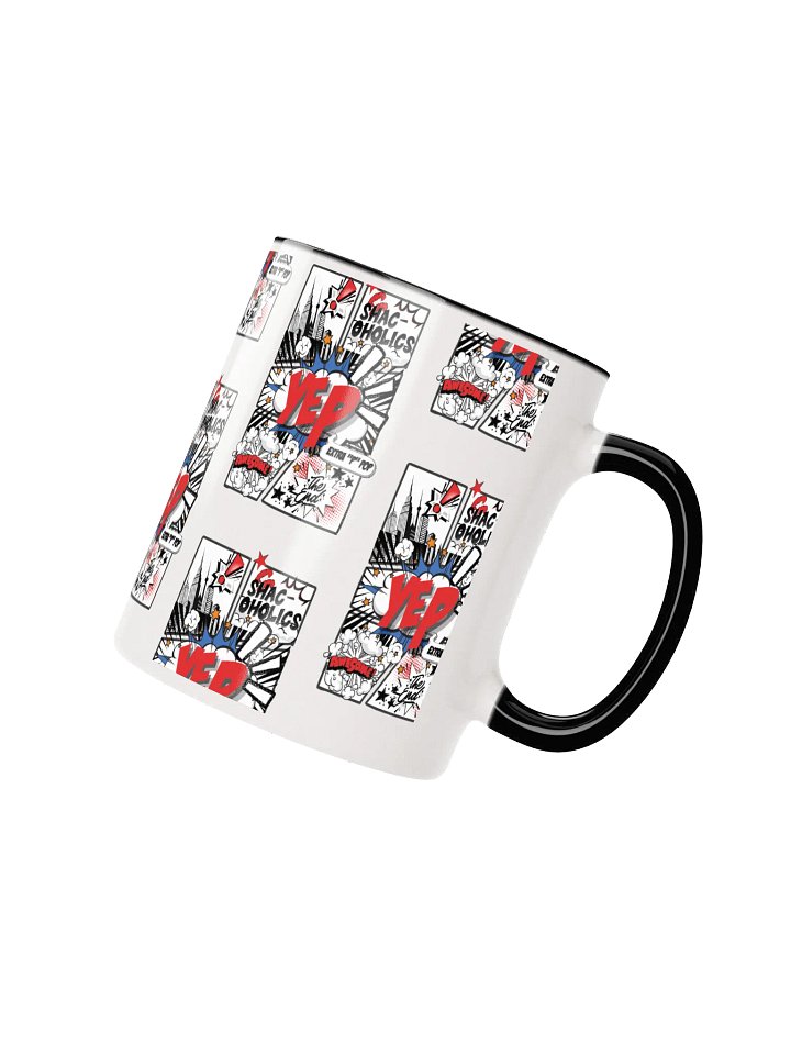 Shac-oholics Comic Blast Mug - Red 