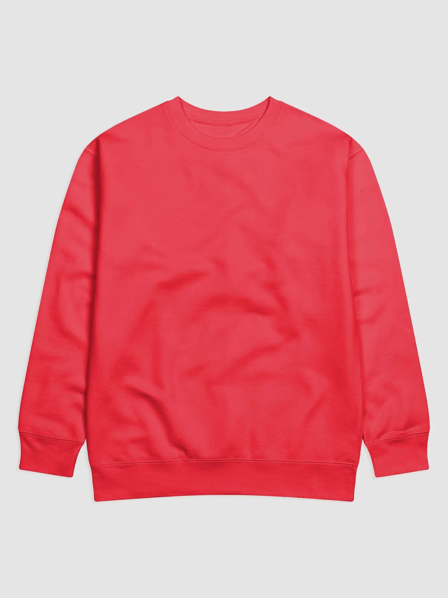 Plain Color Red Sweatshirt product image (5)
