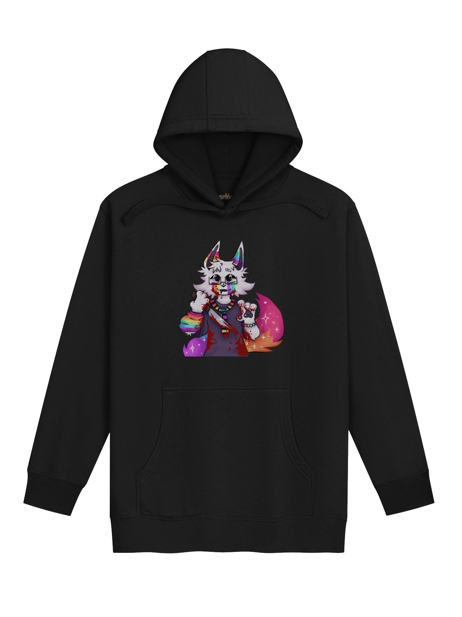 MURDERER GLITTER HOODIE product image (2)