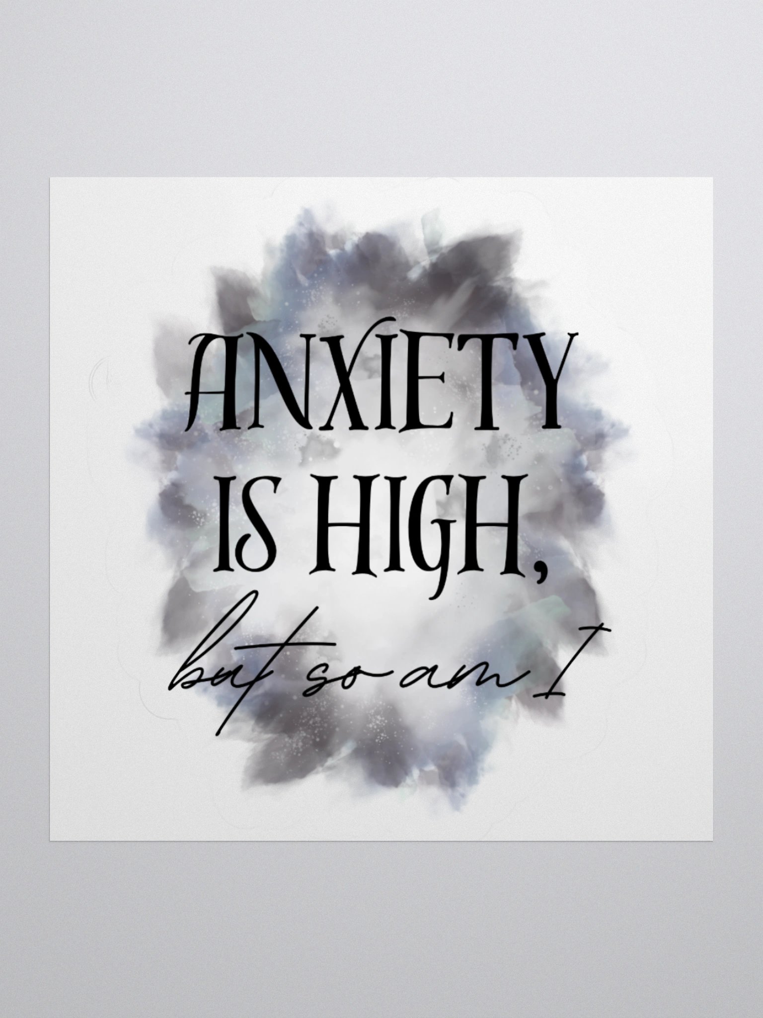 Anxiety is High Stickers product image (1)