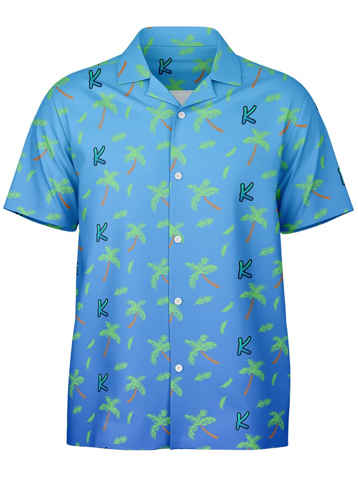 Adult Hawaiian Button Down Shirt product image (1)