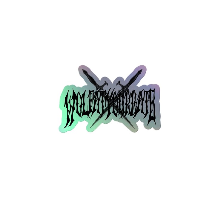WolfAtYourGate Daggers Sticker product image (2)