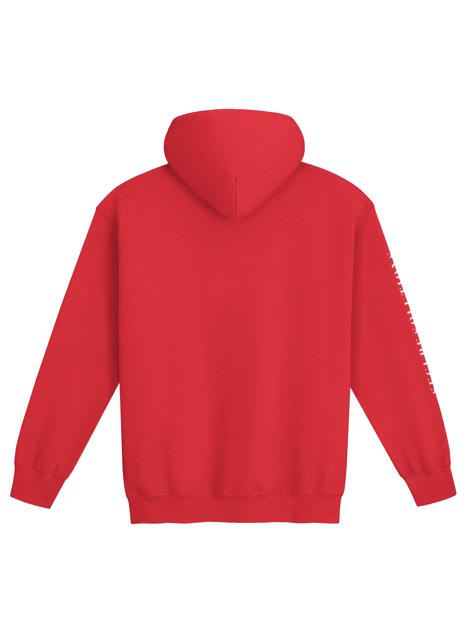 QED Red Skull Zip Hoodie product image (2)