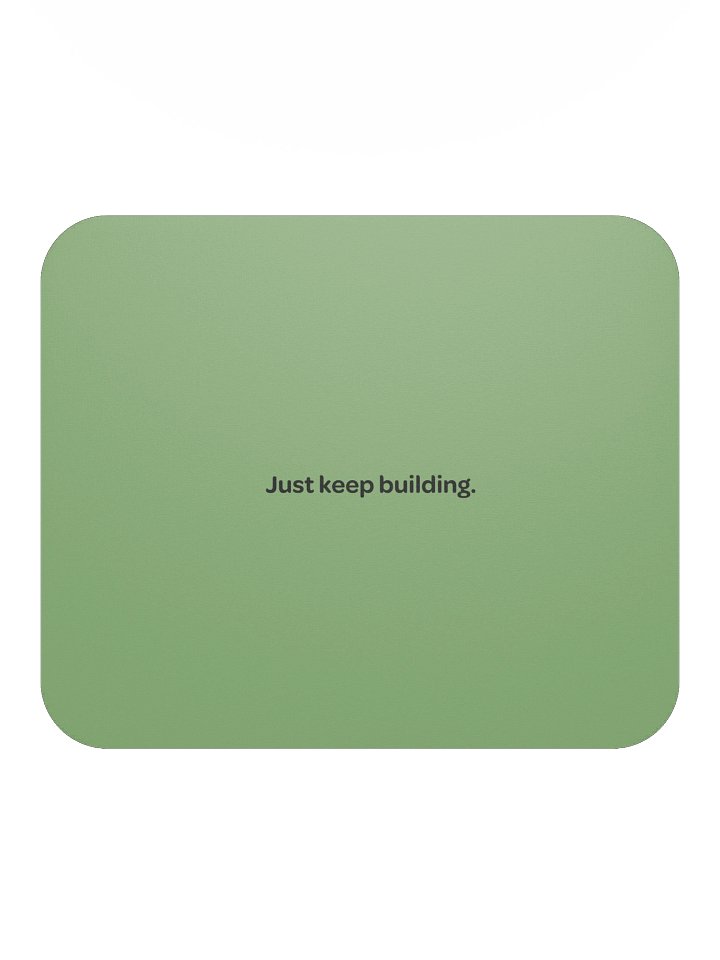 Just keep building - Mouse pad product image (2)