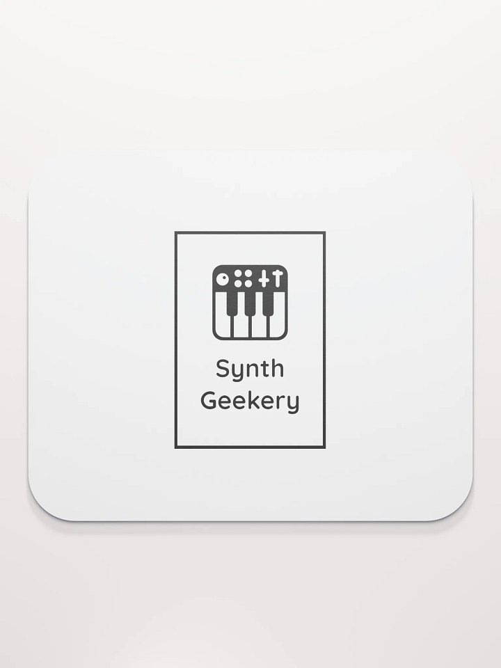 Synth Geekery Mouse Mat product image (2)