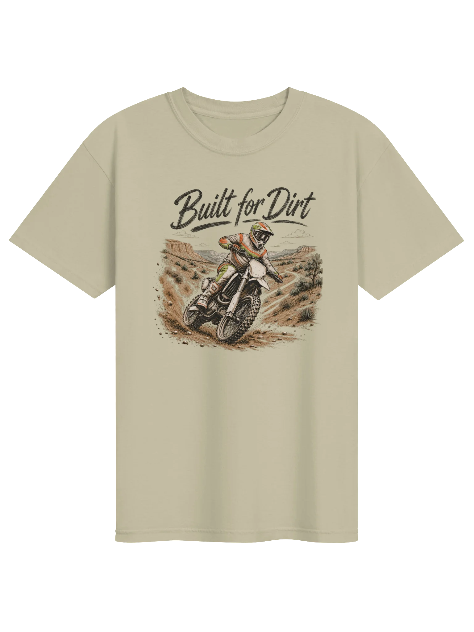 Built for the Dirt | Motocross & Dirt Bike Tee product image (1)