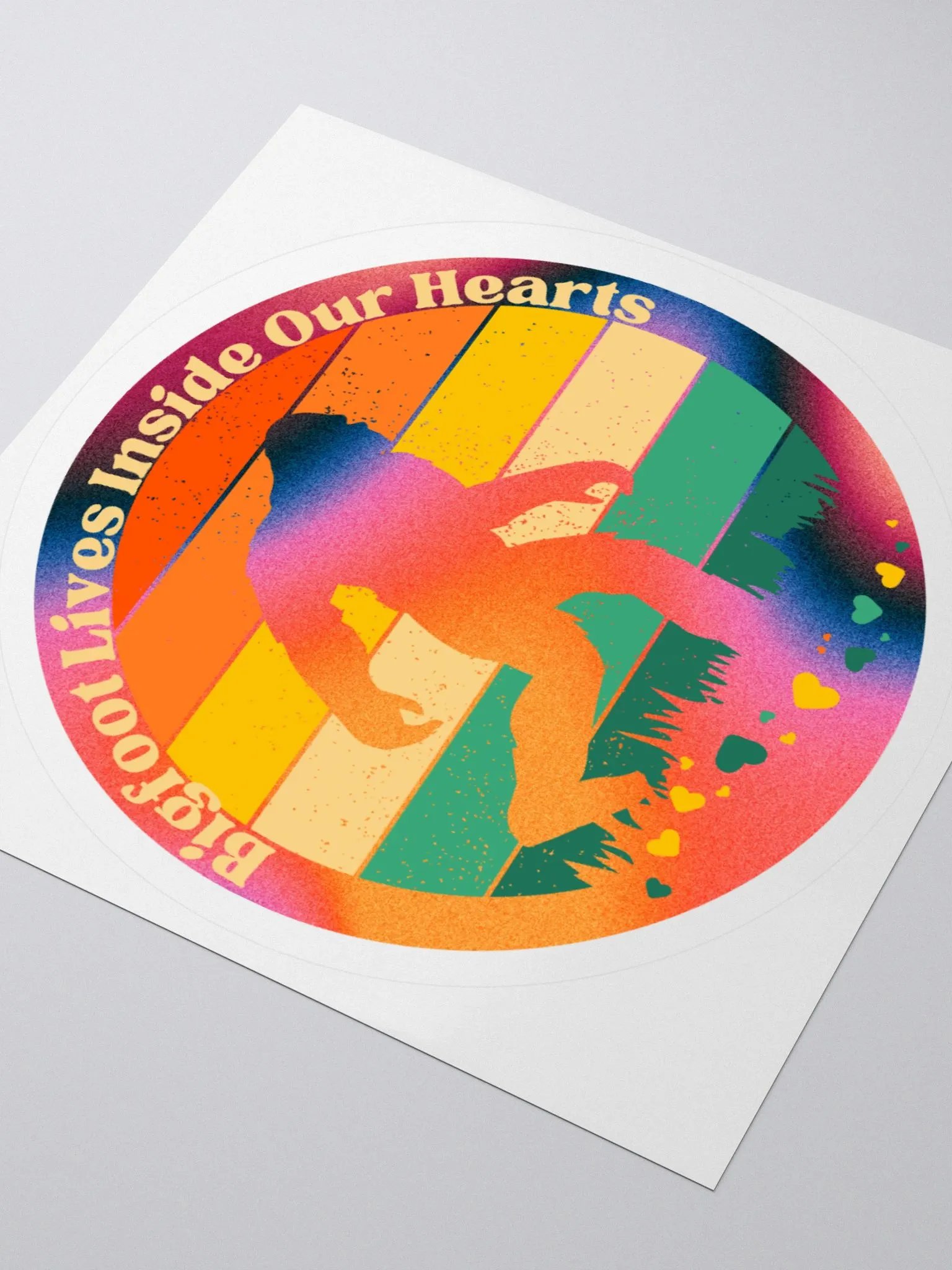 Bigfoot Appreciation Sticker product image (3)