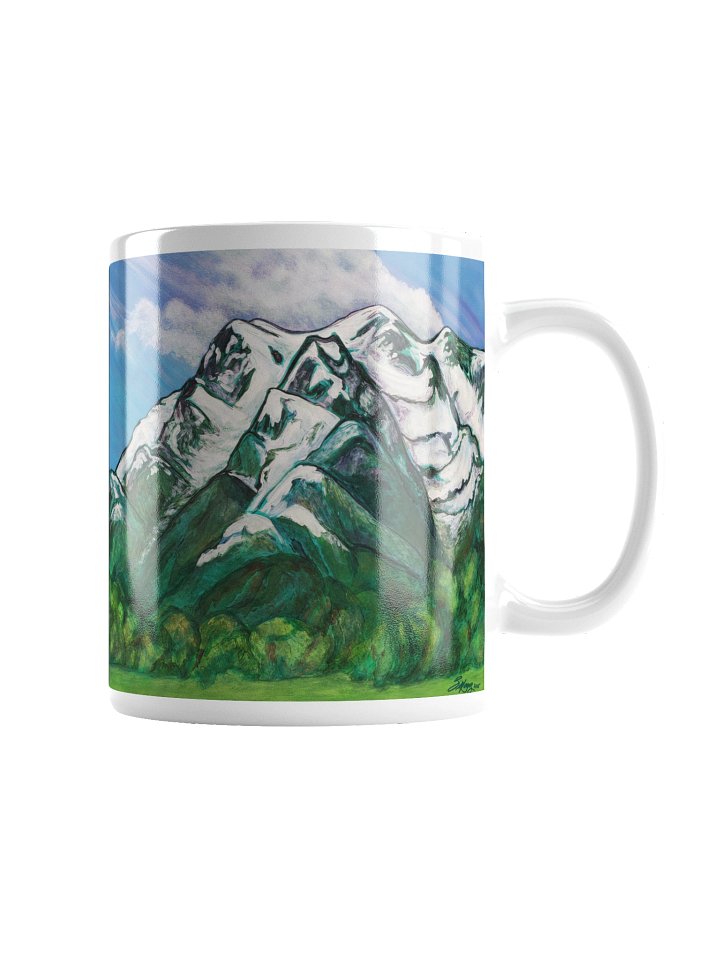 White Horse Mountain Ceramic Mug product image (2)