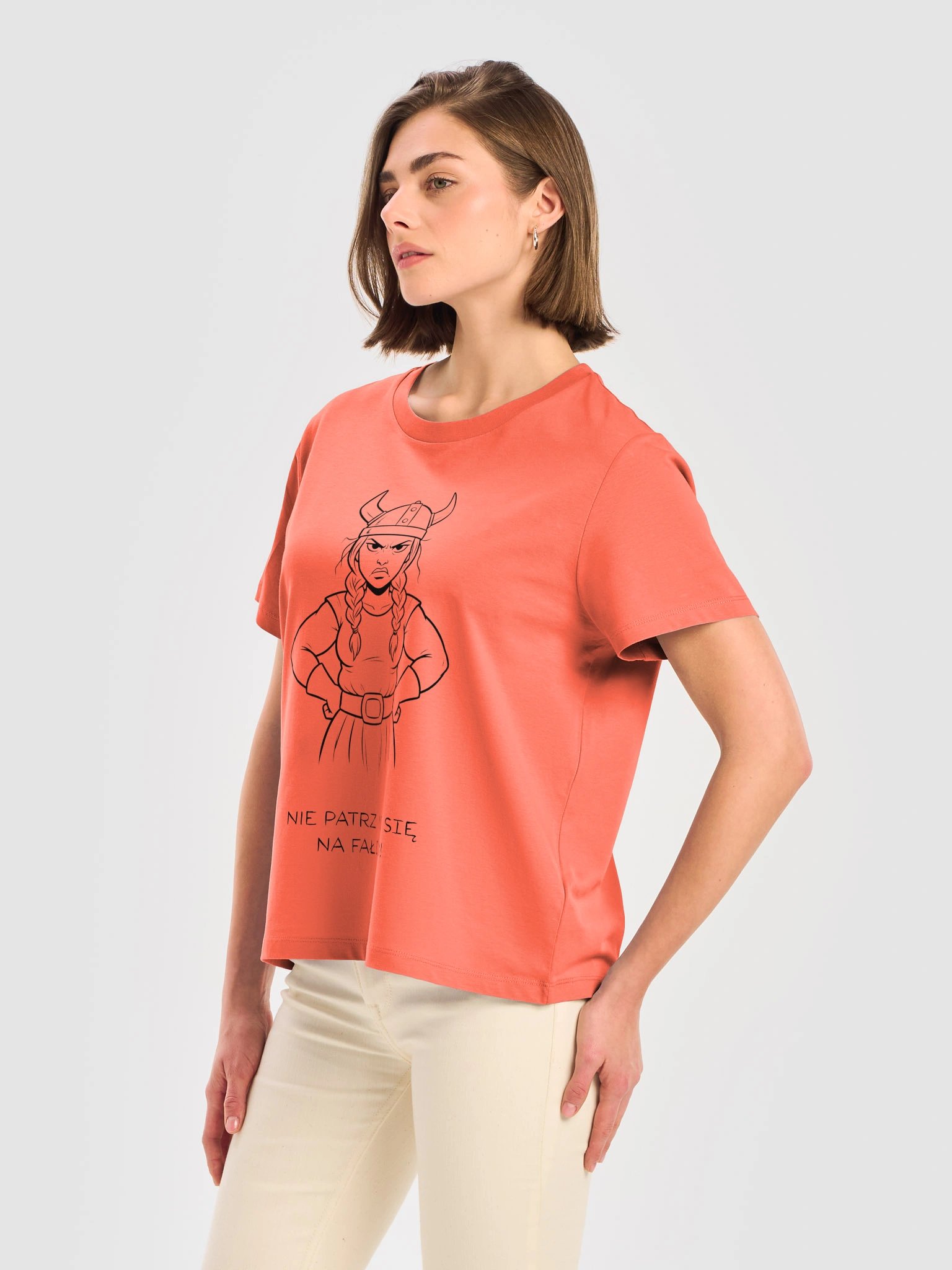 Walkiria - Pani Swojego Ciała - koszulka premium z bawełny organicznej product image (11)