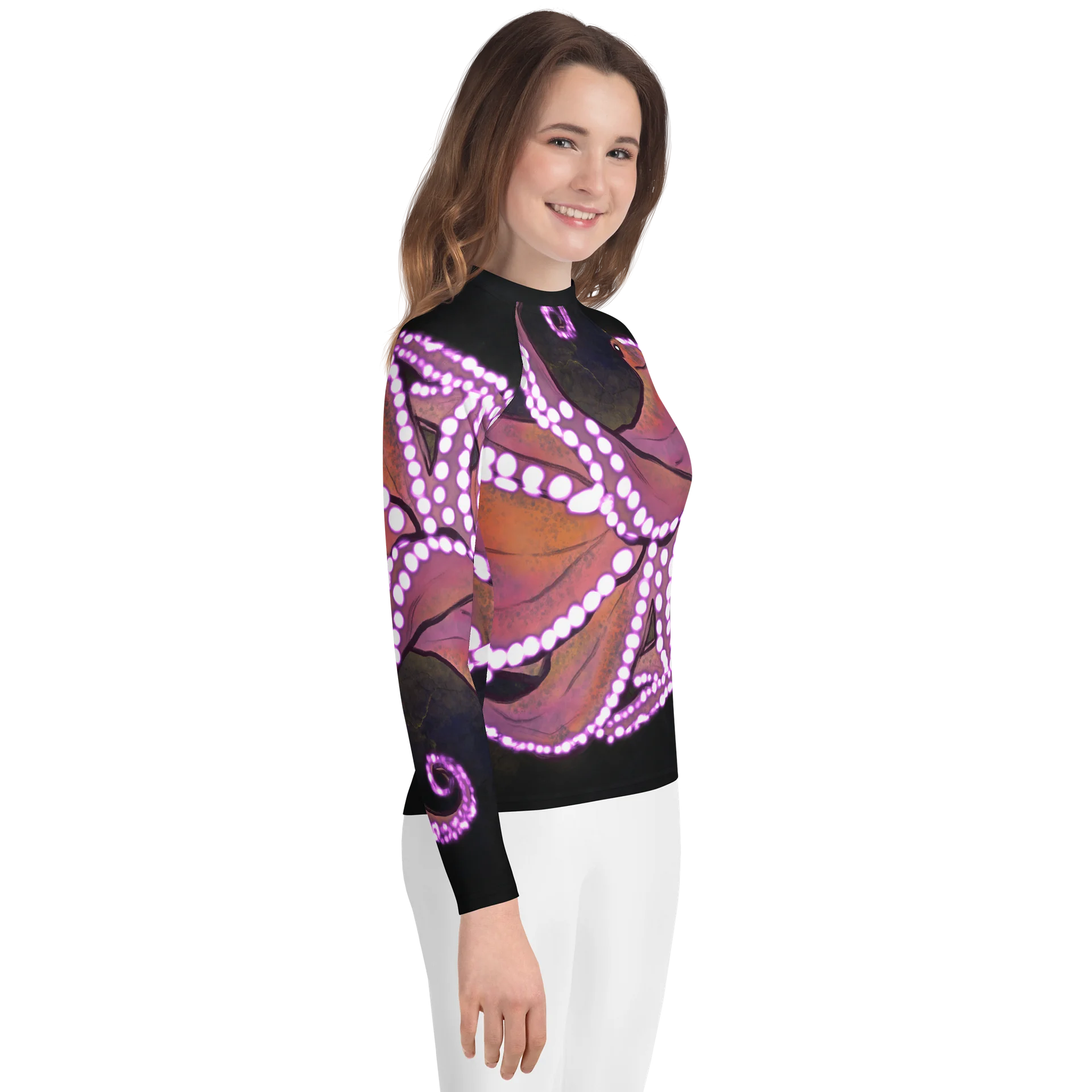 The Tinkerer — Youth Octopus Rash Guard product image (4)