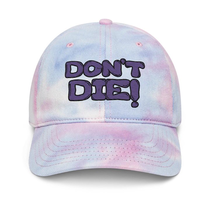 DON'T DIE Tie-Dye Hat product image (1)