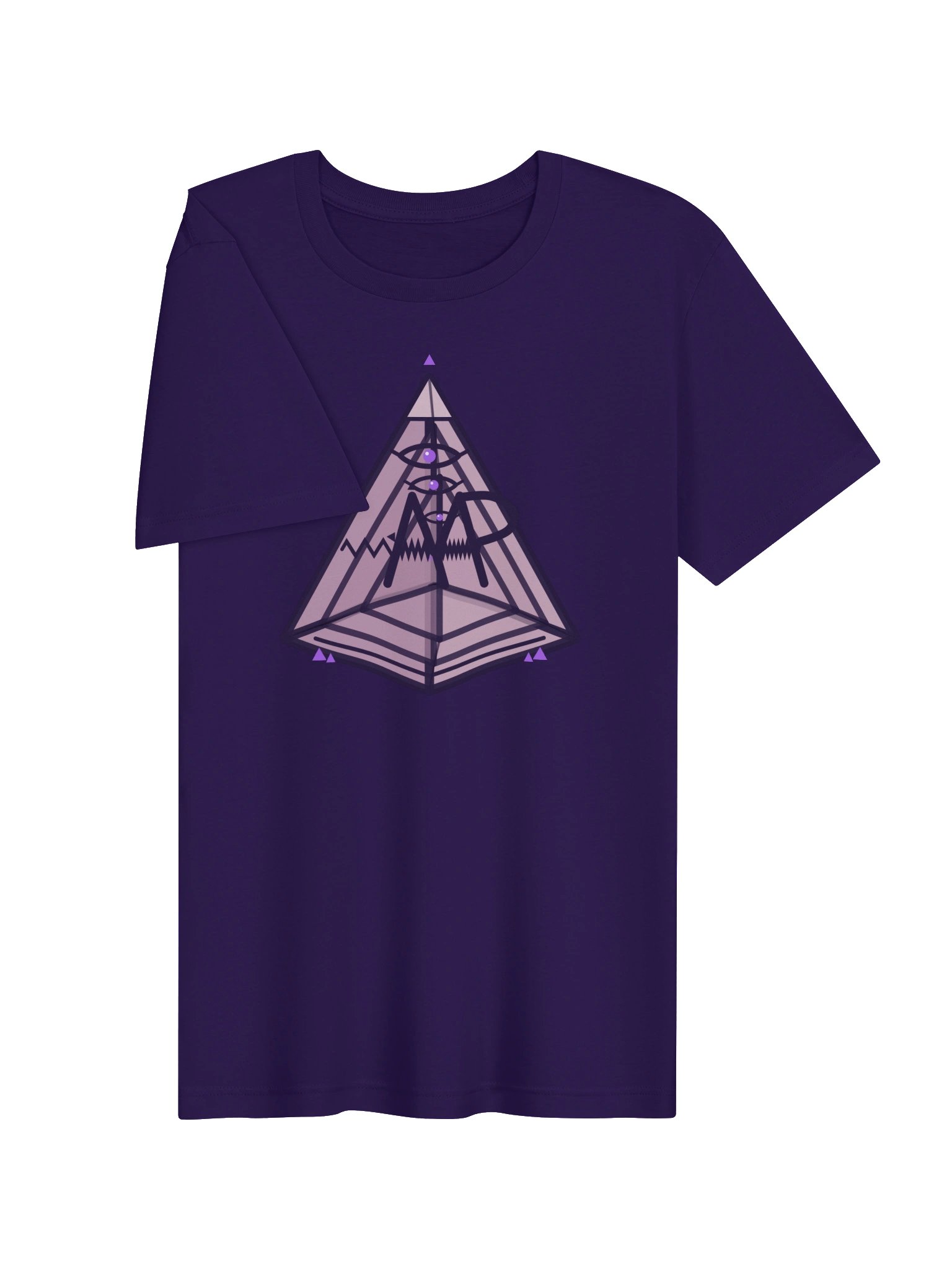 Mt. AMP 5D Pyramid Tee — Purple product image (3)
