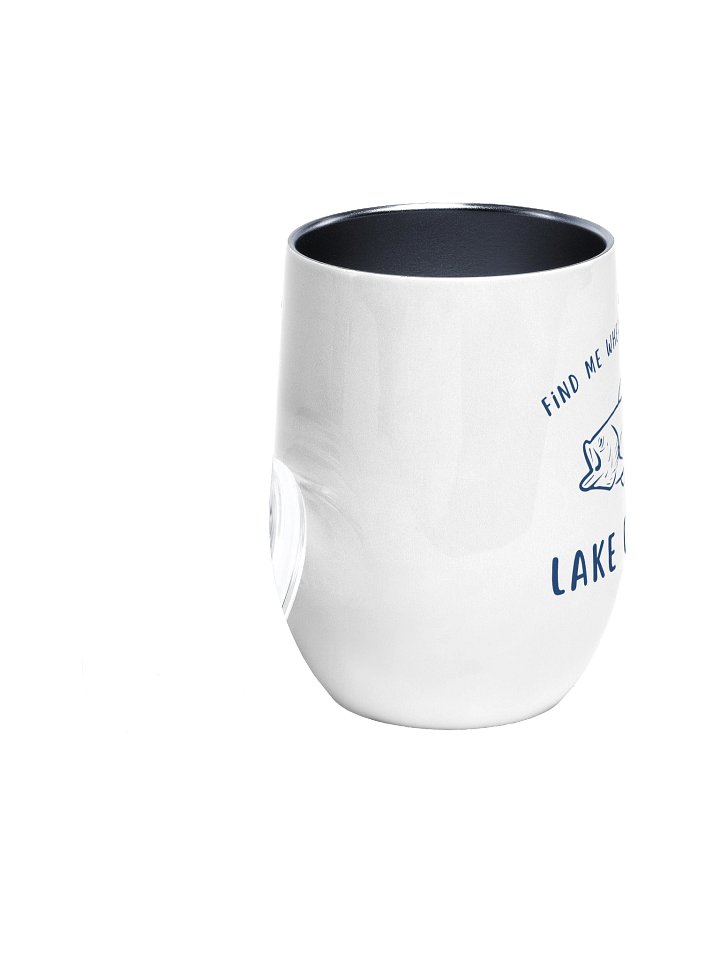 Find Me Where the Fish Are Wine Tumbler product image (2)