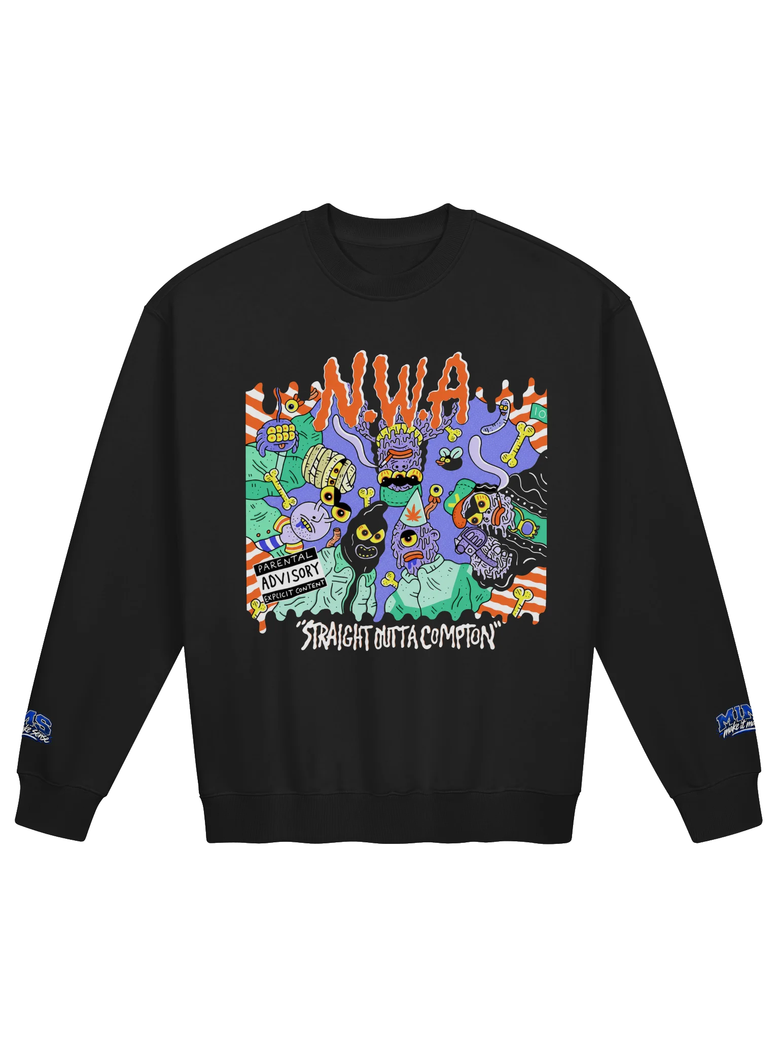 Chaotic Alien Graphic Crewneck product image (1)