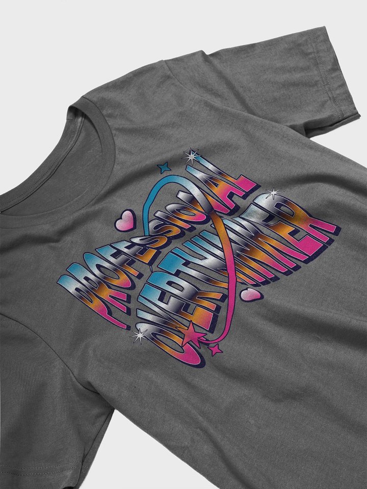 Professional Overthinker Vibrant Graphic T-Shirt product image (2)