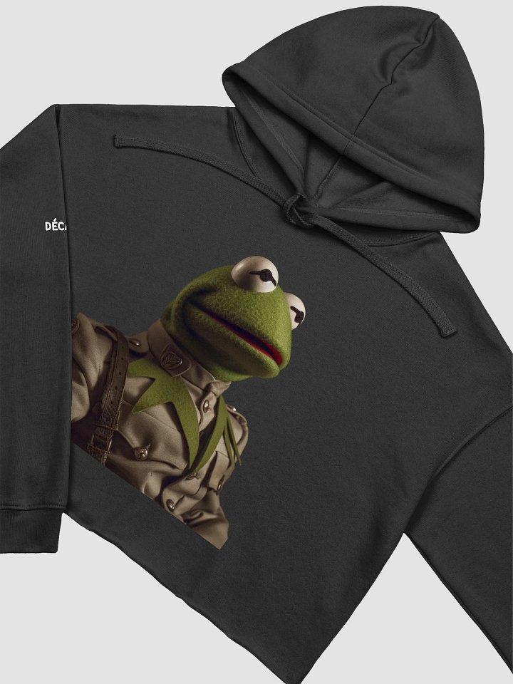 CROP HOODIE - KERMIT - DÉCALISS - LIMITED product image (2)