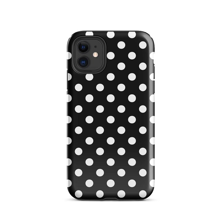 black polka dot i phone case product image (55)