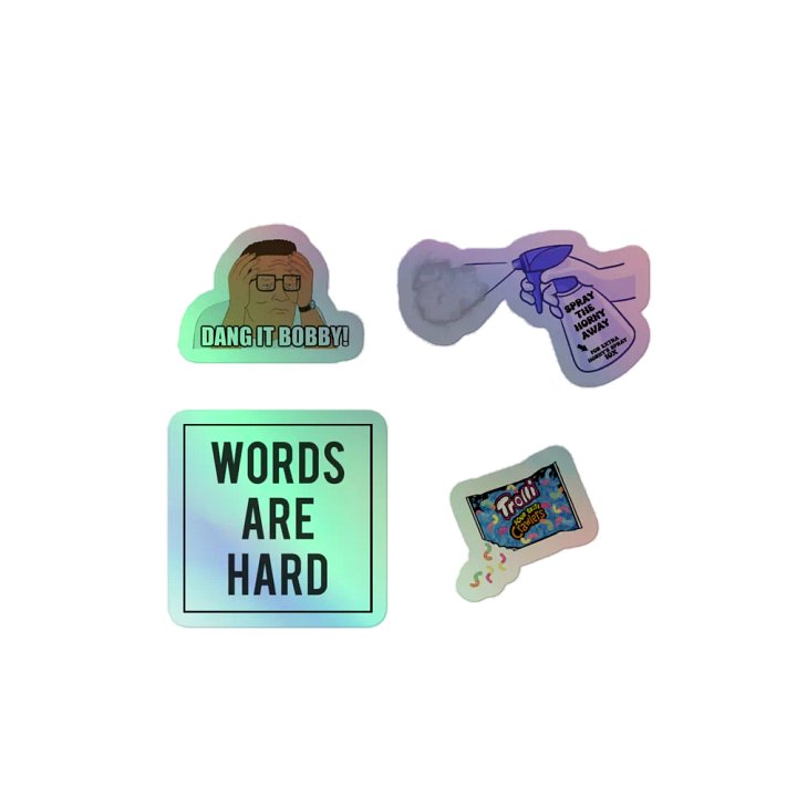 Kiss-Cut Random Holographic Stickers product image (1)