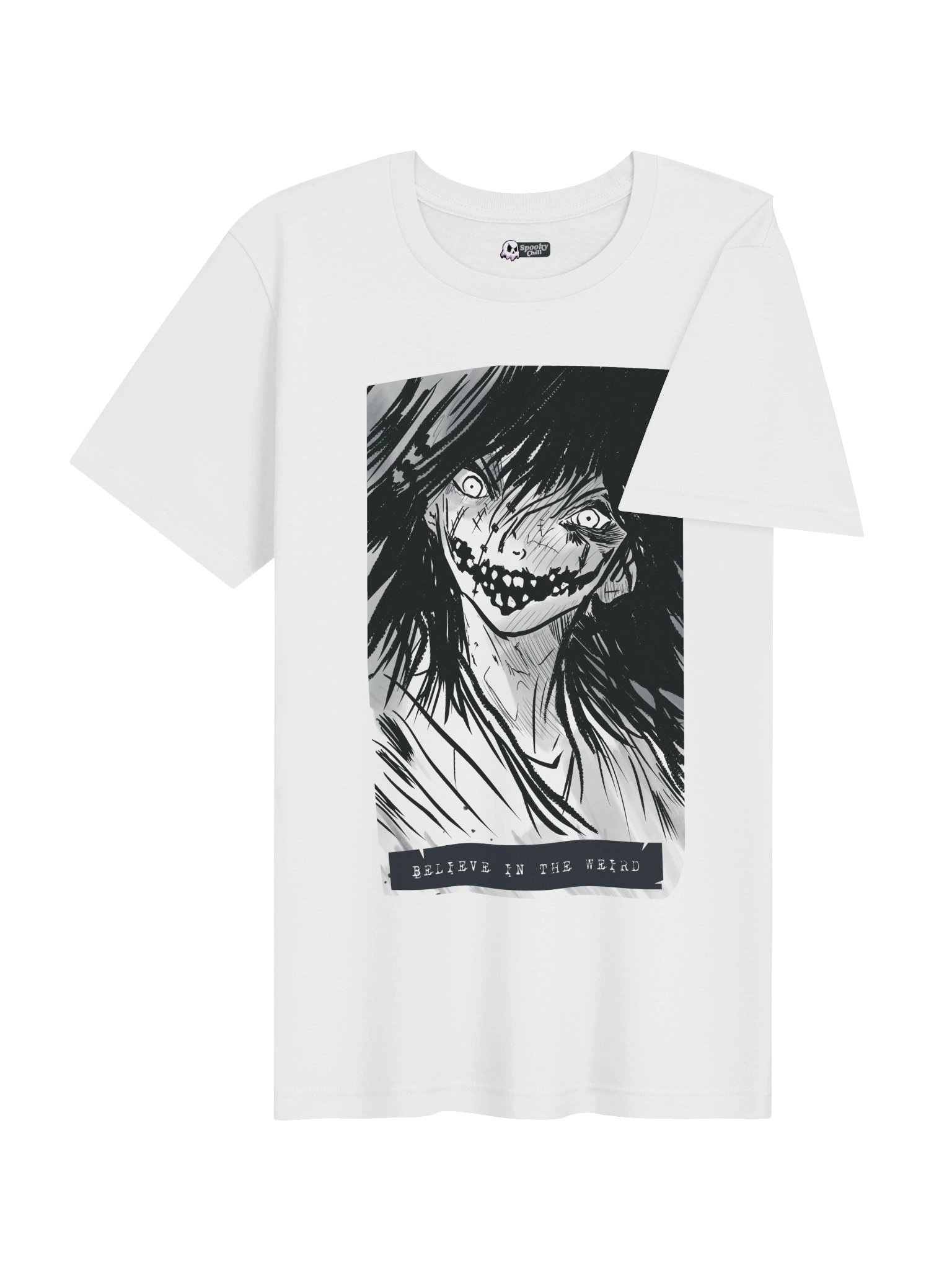 Believe in the Weird — Grinning Horror Tee product image (4)