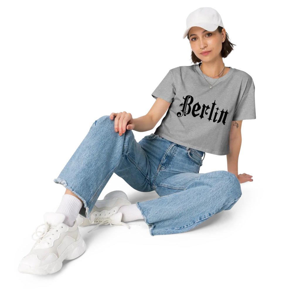 Berlin in Black crop top product image (11)