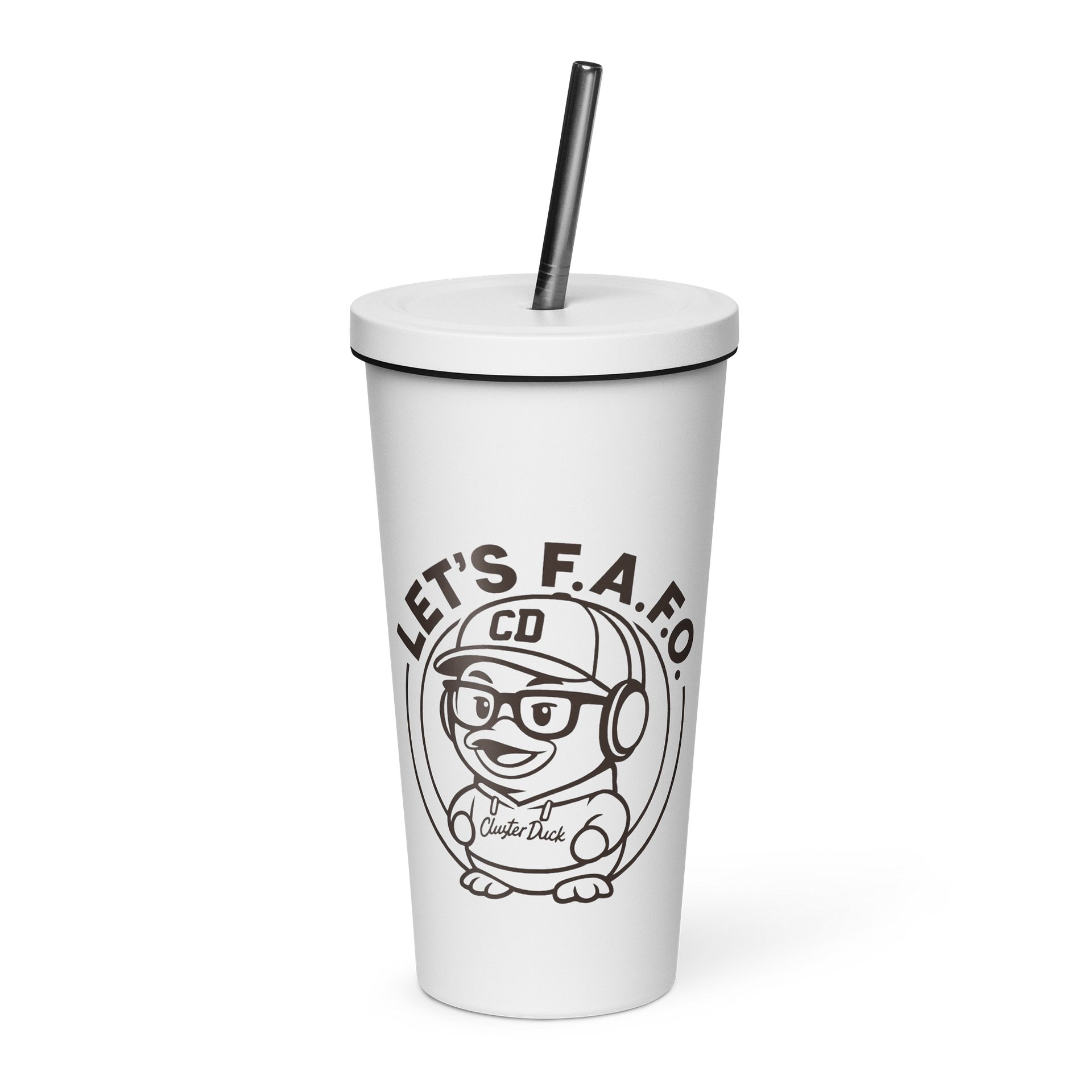 Cluster Duck Logo Insulated Cup product image (1)