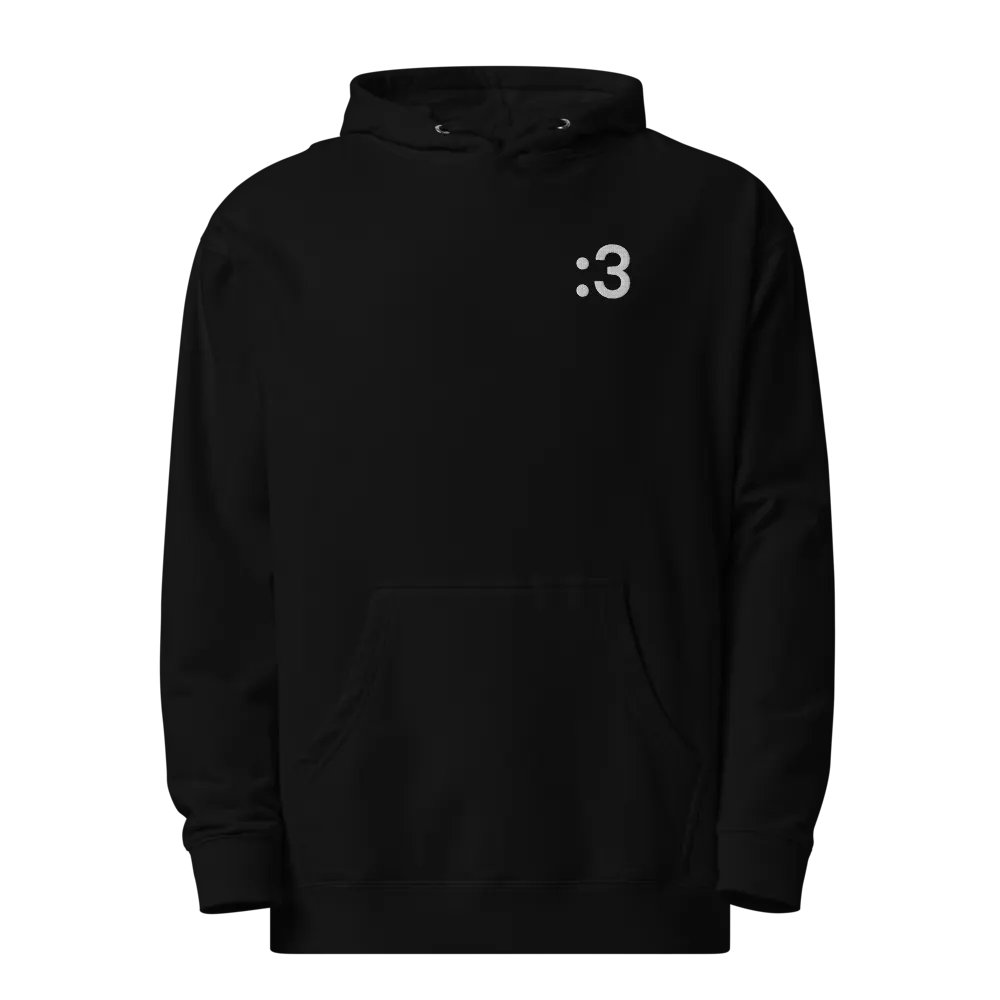 :3 Embroidered Hoodie product image (1)