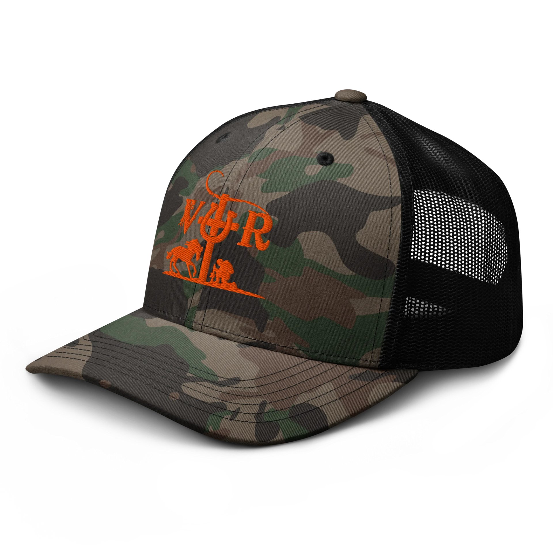 The Veterans Ranch Camo Brand Hat product image (4)