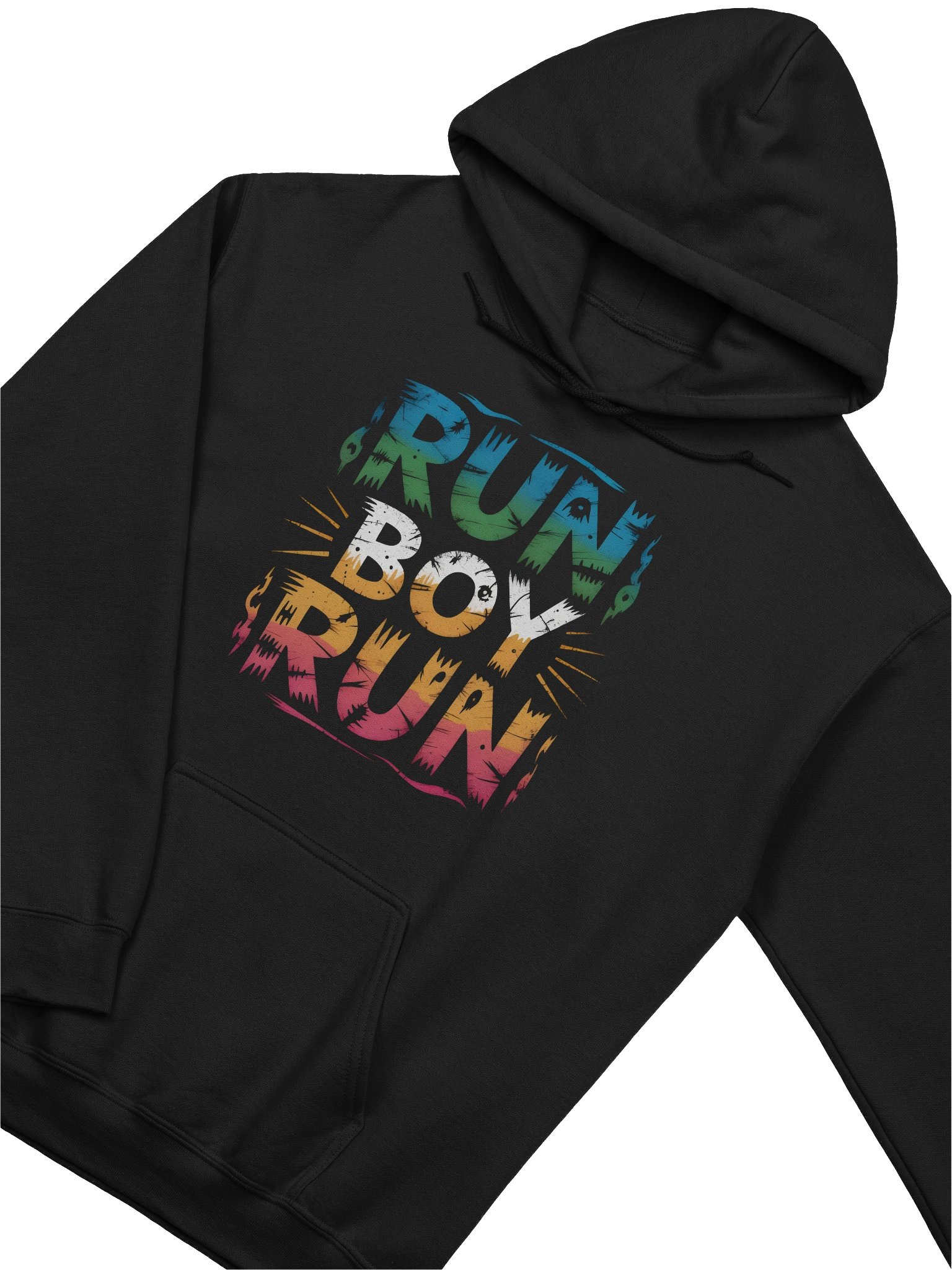 Run Boy Run Classic Coloured Hoodie product image (3)