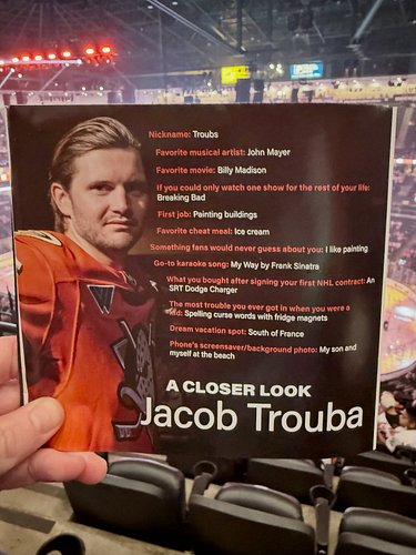 Trouba Train 🚂  Poster is Dosty!
.
.
.
#nhl #hockey #anaheimducks #newyorkrangers #trouba #jacobtrouba