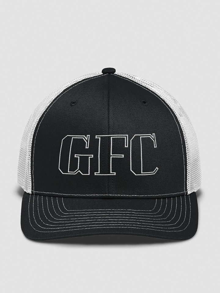 GFC White Outline Trucker Hat product image (55)
