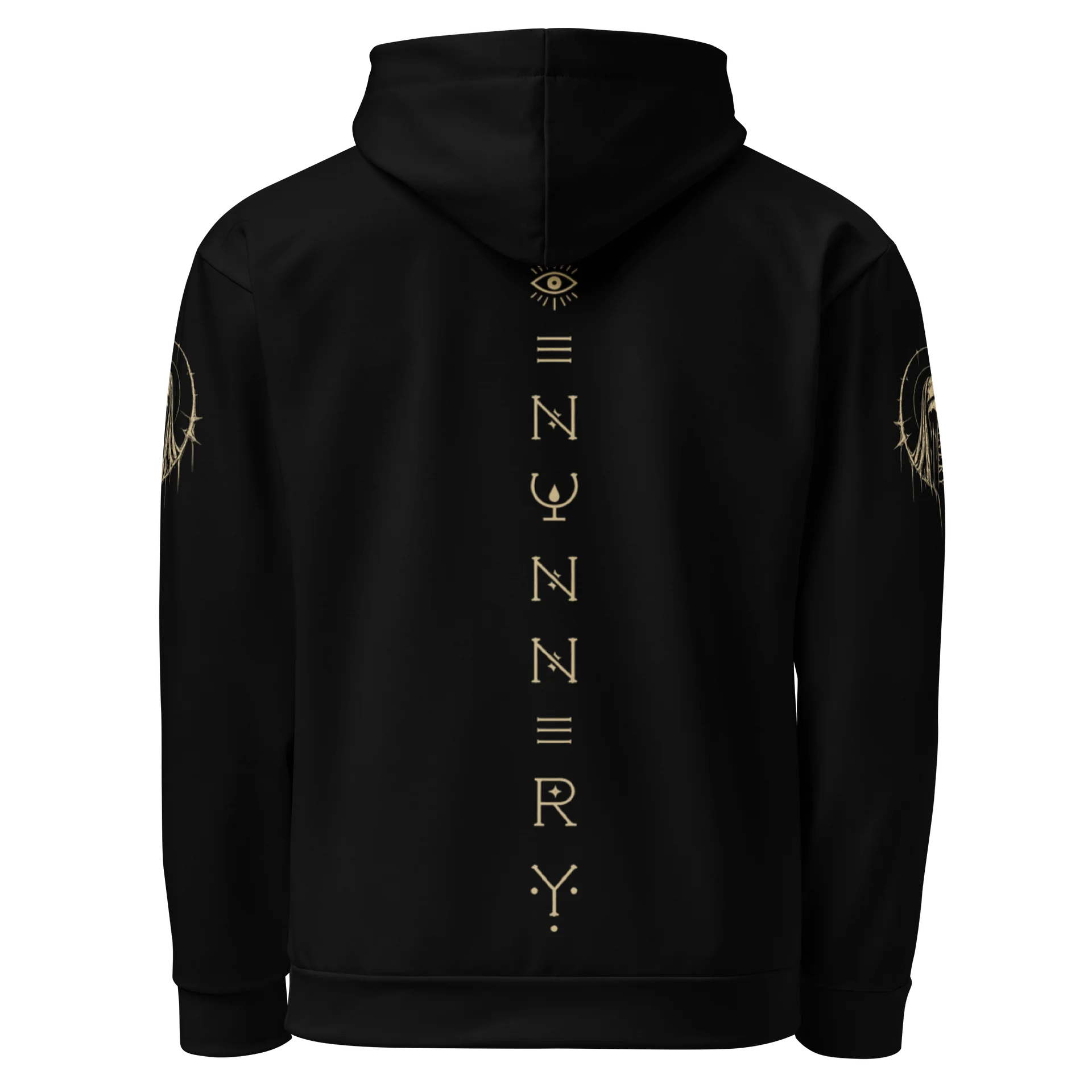 The Nunnery Singular Rune Obsidian Full Print Hoodie product image (3)