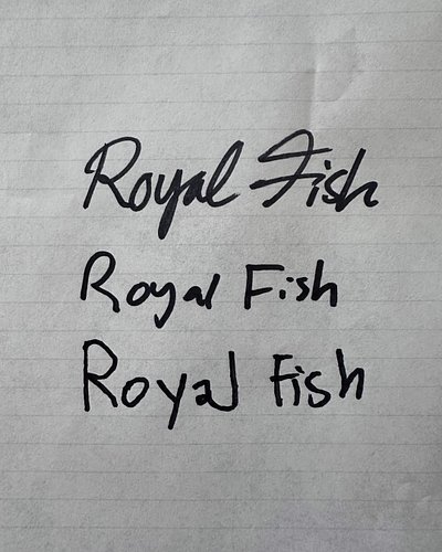 Guess who
👑🐟🎸

#localband #music #campusband #handwriting #royalfish #williamandmary #rf #smallband #indie #indieband #music ...