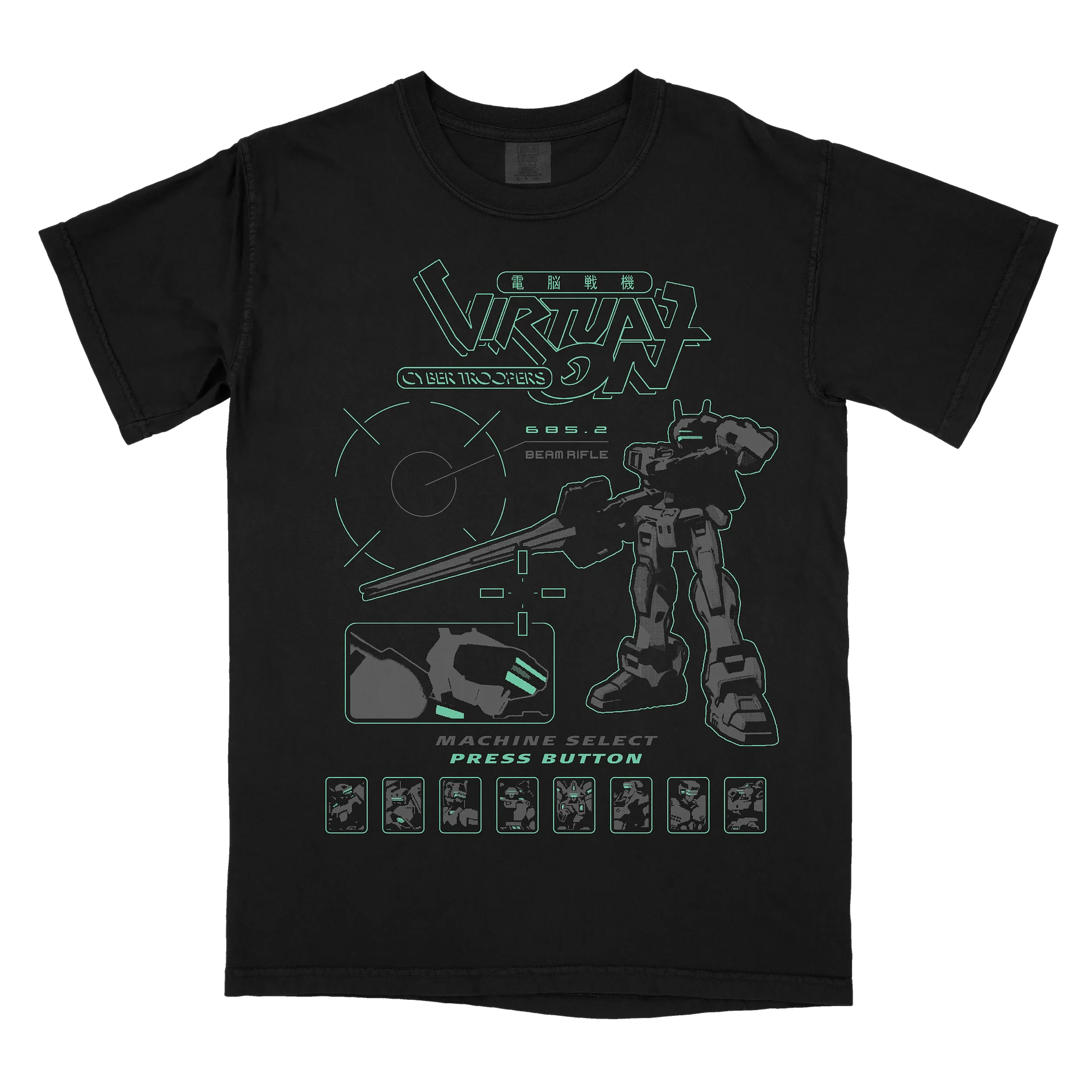 VIRTUAL-ON T-SHIRT - PLAYER 1 product image (1)